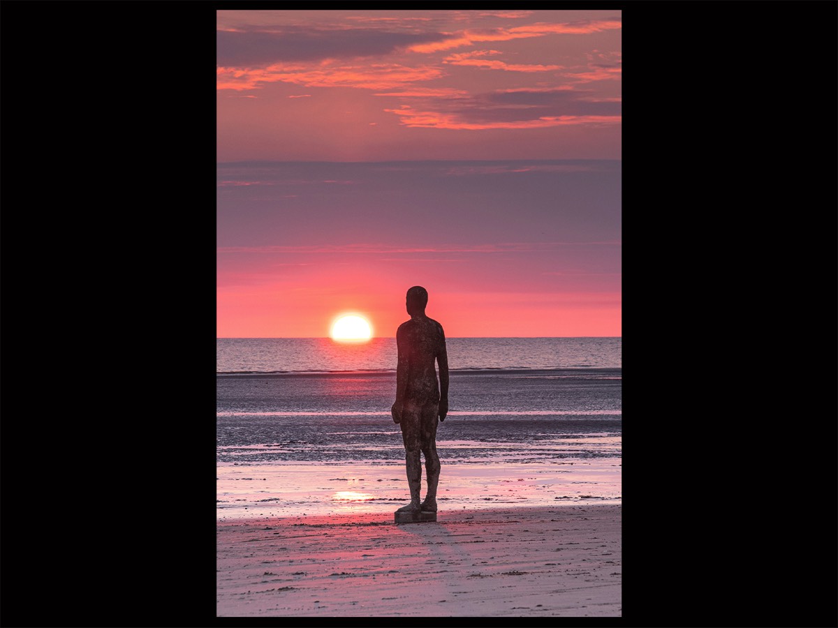 Crosby Beach Sunset