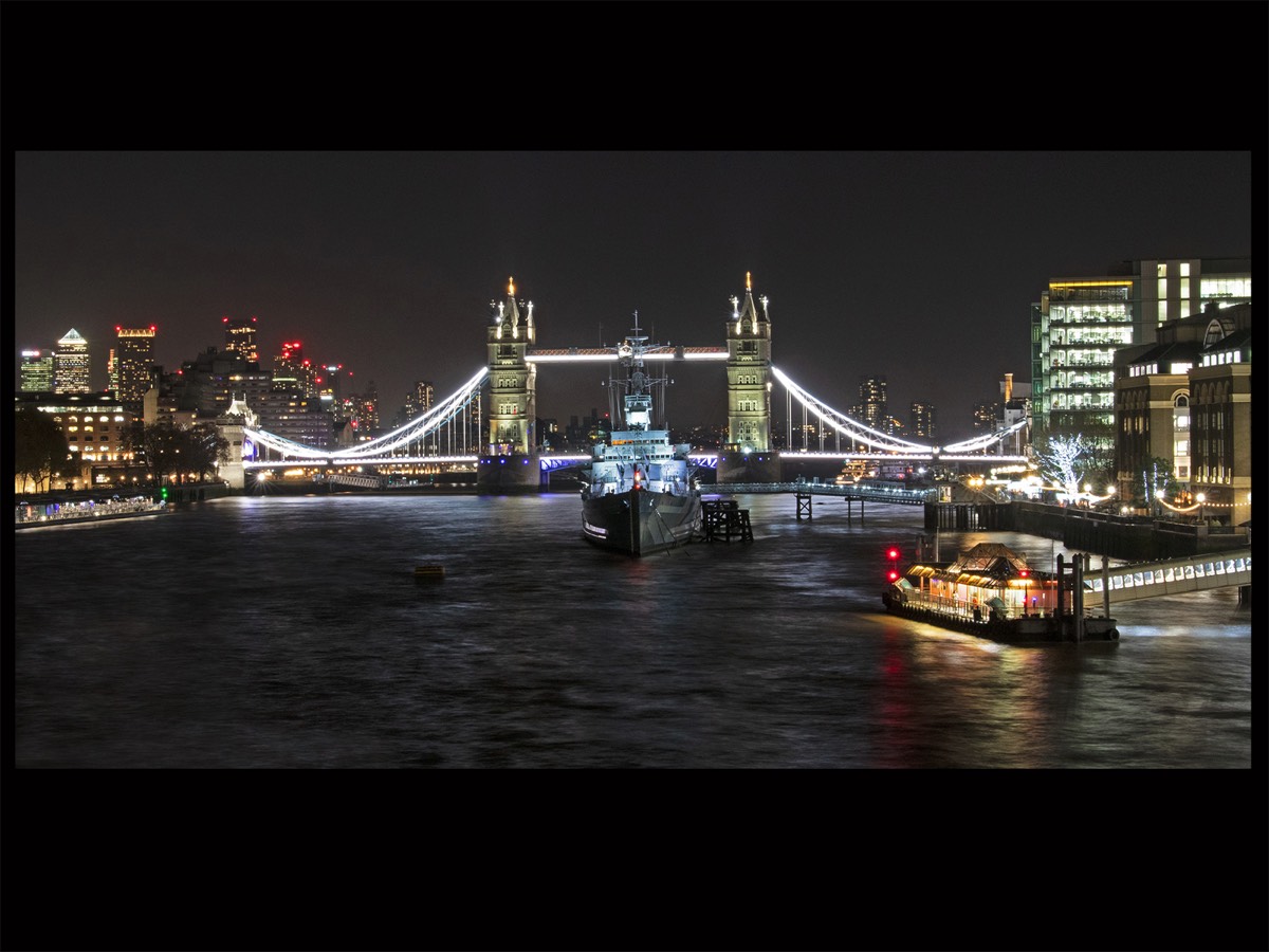 Tower Bridge at night