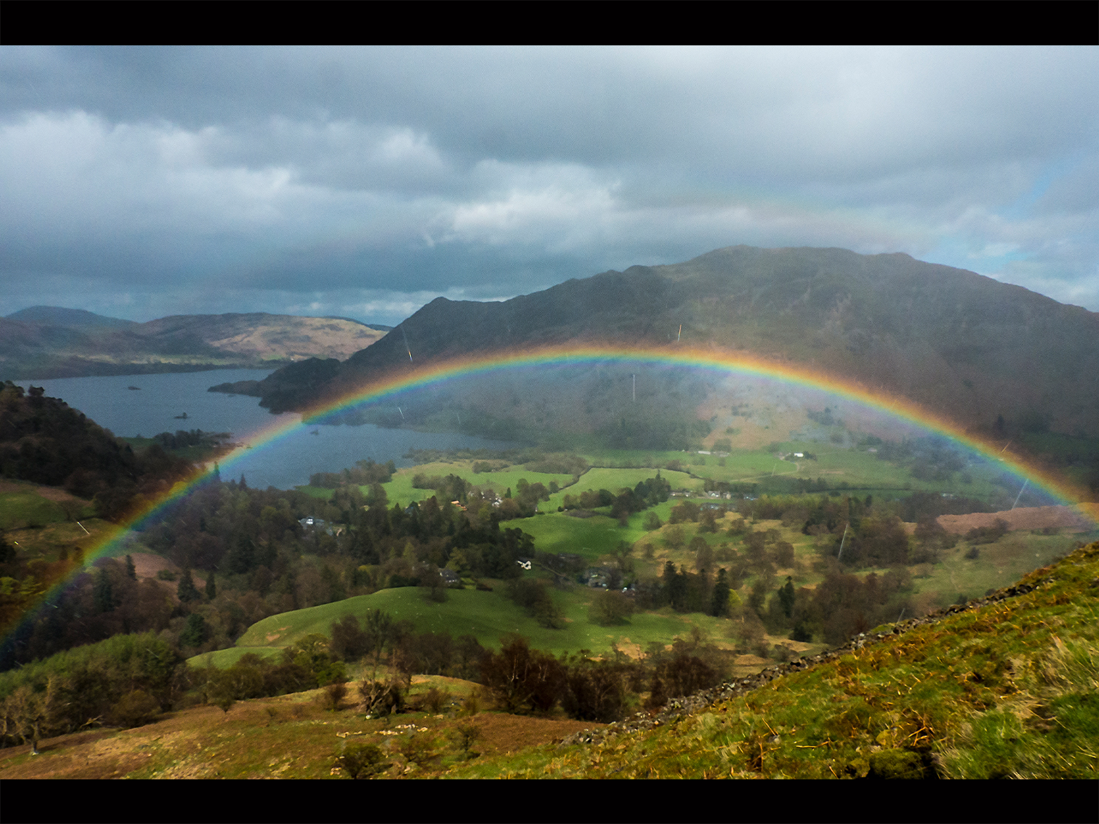 Magic moment on St Sunday Crag